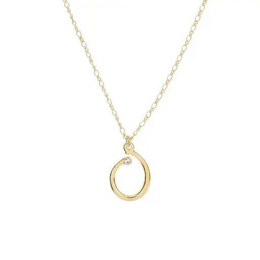 [9109] 9109 Collar Oval C/Cristal 45cm